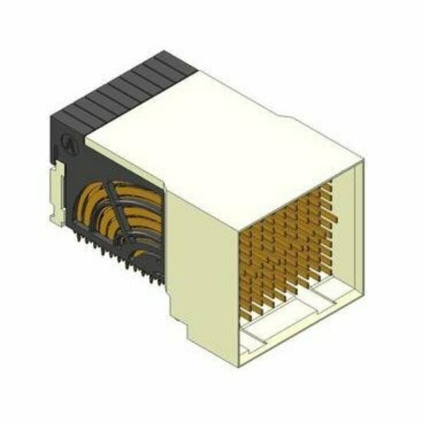 Fci High Speed / Modular Connectors Vse Airmax R/A Hdr 120P, Small Press-Fit 10120001-101LF